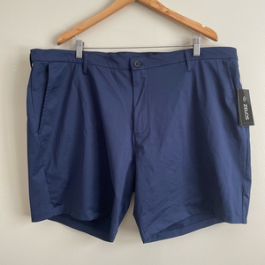 Zelos Mens Shorts Hybrid Navy Blue Quick Dry Stretch Big &‎ Tall 44,7 In Ins NWT
